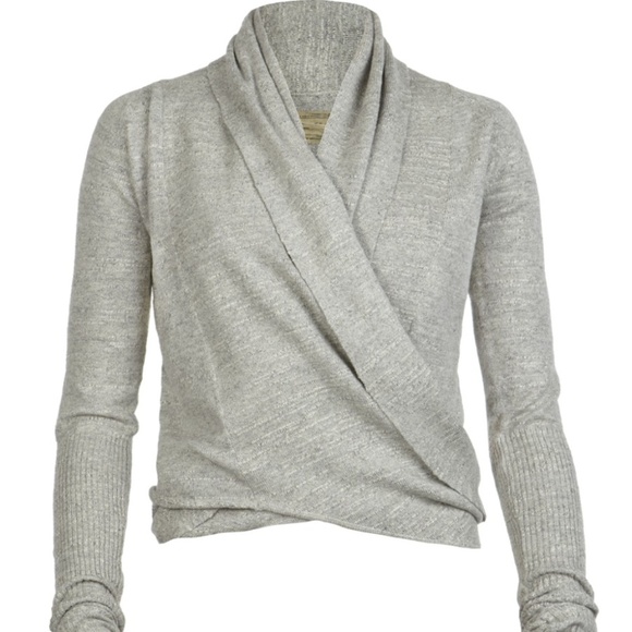 Saints Gray Pirate Wrap Cardigan | Poshmark